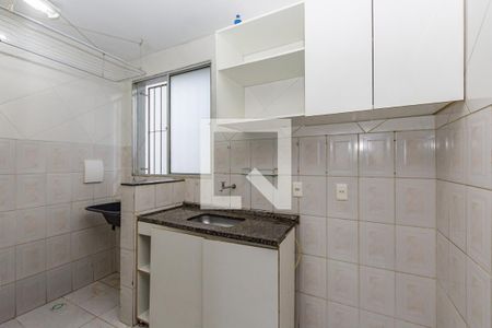 Cozinha de apartamento para alugar com 2 quartos, 50m² em Nova Gameleira, Belo Horizonte