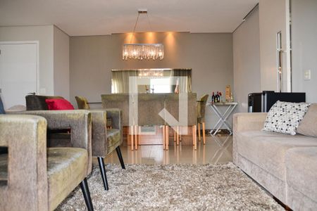 Sala de apartamento à venda com 3 quartos, 144m² em Santa Maria, São Caetano do Sul