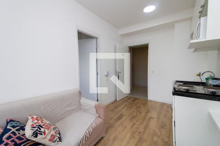 Sala / Cozinha de apartamento à venda com 1 quarto, 28m² em Vila Independência, São Paulo