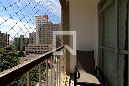 Sacada da Sala de apartamento à venda com 4 quartos, 165m² em Centro, Santo André