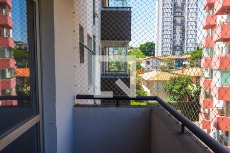 Varanda da Sala de apartamento à venda com 2 quartos, 84m² em Jardim Luanda, São Paulo