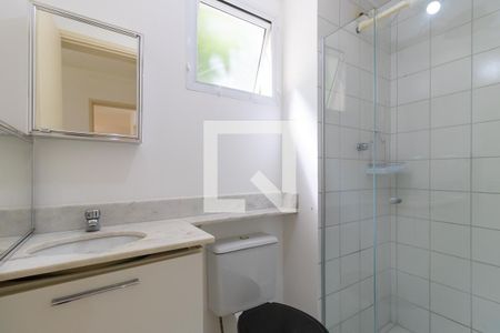 Banheiro da suíte de apartamento à venda com 3 quartos, 75m² em Loteamento Center Santa Genebra, Campinas