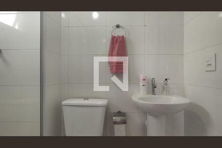 Banheiro da Suíte de apartamento à venda com 1 quarto, 24m² em Paraíso do Morumbi, São Paulo