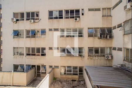 Vista da Varanda da Sala/Quarto de kitnet/studio à venda com 1 quarto, 30m² em Bela Vista, São Paulo