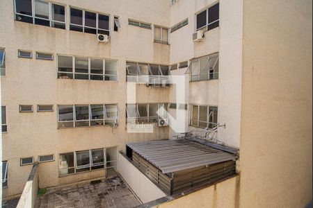 Vista da Varanda da Sala/Quarto de kitnet/studio à venda com 1 quarto, 30m² em Bela Vista, São Paulo
