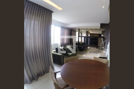 Sala de apartamento à venda com 2 quartos, 98m² em Vila da Serra, Nova Lima