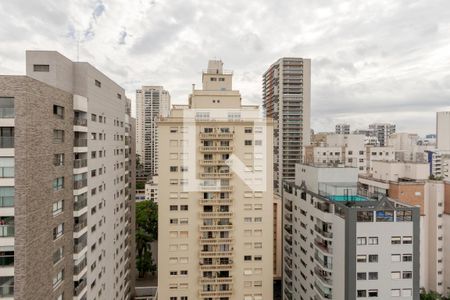 Vista da Varanda da Sala de apartamento para alugar com 2 quartos, 79m² em Brooklin Paulista, São Paulo