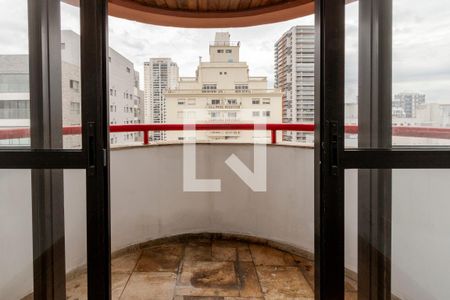 Varanda da Sala de apartamento para alugar com 2 quartos, 79m² em Brooklin Paulista, São Paulo