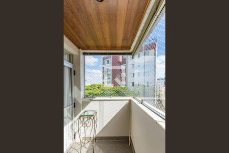 Varanda da Sala de apartamento à venda com 4 quartos, 135m² em Cidade Nova, Belo Horizonte
