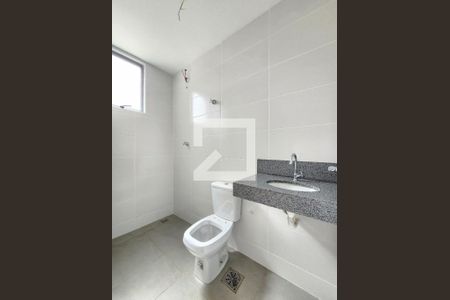 Banheiro da Suíte de apartamento à venda com 2 quartos, 98m² em Alto Barroca, Belo Horizonte