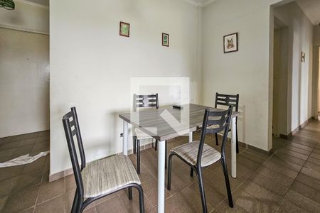 Sala de apartamento para alugar com 3 quartos, 80m² em Vila Julia, Guarujá
