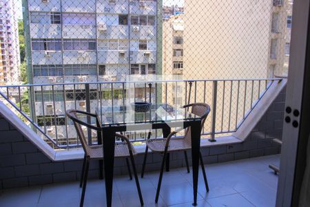 Varanda da Sala de apartamento à venda com 2 quartos, 71m² em Flamengo, Rio de Janeiro