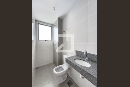 Banheiro Social de apartamento à venda com 2 quartos, 64m² em Alto Barroca, Belo Horizonte