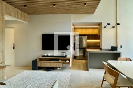 Sala de apartamento à venda com 3 quartos, 115m² em Vila Olímpia, São Paulo