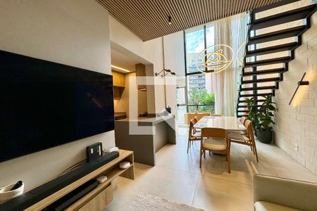 Sala de apartamento à venda com 3 quartos, 115m² em Vila Olímpia, São Paulo