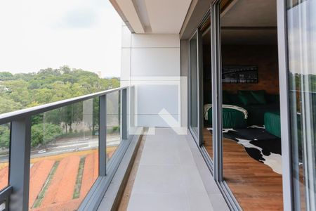 Apartamento à venda com 57m², 1 quarto e 1 vagaVaranda