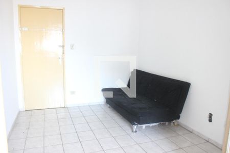 Sala de apartamento para alugar com 1 quarto, 45m² em Centro, São Vicente