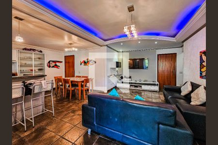 Sala de apartamento para alugar com 3 quartos, 115m² em Tortuga, Guarujá