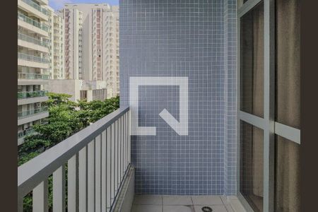 Varanda da Sala de apartamento para alugar com 3 quartos, 100m² em Barra Funda, Guarujá