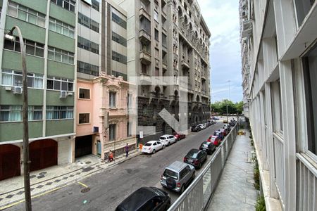 Vista - Sala de apartamento à venda com 2 quartos, 105m² em Flamengo, Rio de Janeiro