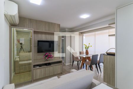 Sala de apartamento para alugar com 1 quarto, 33m² em Campo Belo, São Paulo