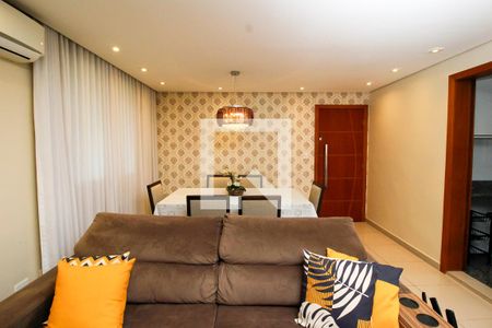 Sala de apartamento à venda com 3 quartos, 110m² em São Paulo, Belo Horizonte