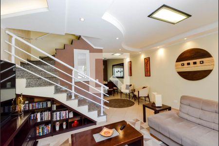 Sala de casa de condomínio à venda com 3 quartos, 127m² em Jardim Gopouva, Guarulhos