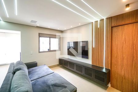 Sala de TV de apartamento para alugar com 2 quartos, 89m² em Tatuapé, São Paulo