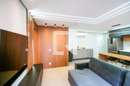 Sala de TV de apartamento para alugar com 2 quartos, 89m² em Tatuapé, São Paulo