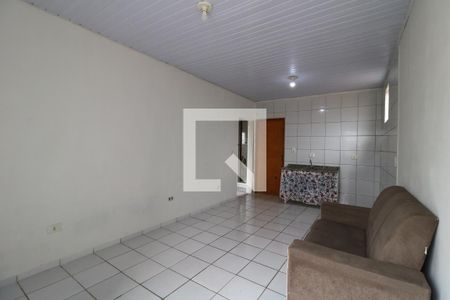 Sala / Cozinha de casa para alugar com 1 quarto, 55m² em Vila Luzita, Santo André