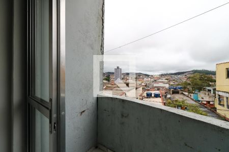 Sacada da Sala de casa para alugar com 1 quarto, 55m² em Vila Luzita, Santo André