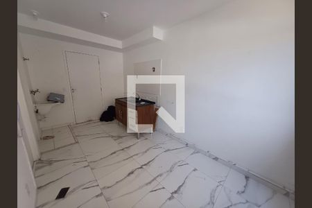Sala/Cozinha de apartamento à venda com 1 quarto, 24m² em Paraíso do Morumbi, São Paulo