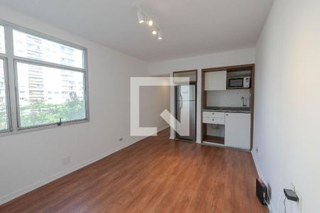Sala/Cozinha de apartamento para alugar com 1 quarto, 35m² em Consolação, São Paulo