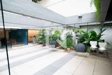 Studio para alugar com 35m², 1 quarto e sem vagaChurrasqueira