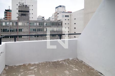 Studio para alugar com 35m², 1 quarto e sem vagaVaranda