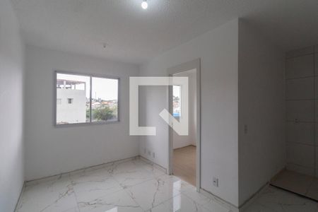Sala e Cozinha Integrada de apartamento para alugar com 2 quartos, 50m² em Vila Domitila, São Paulo