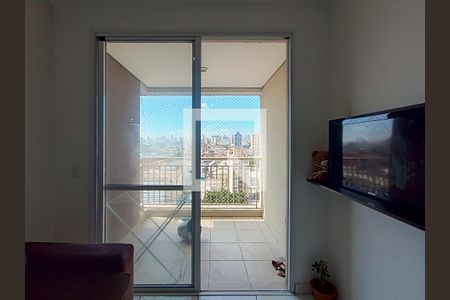 Varanda da Sala de apartamento à venda com 2 quartos, 58m² em Bom Retiro, São Paulo