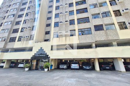 Apartamento para alugar com 80m², 2 quartos e 1 vagaFachada e portaria