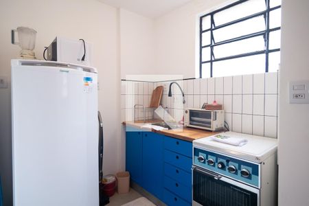 Cozinha de kitnet/studio à venda com 0 quarto, 34m² em Consolação, São Paulo