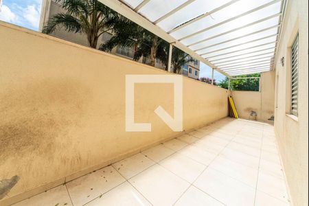 Varanda da Sala e Quintal de apartamento para alugar com 3 quartos, 106m² em Vila Homero Thon, Santo André