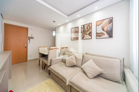 Sala de apartamento à venda com 2 quartos, 45m² em Jardim Jamaica, Santo André