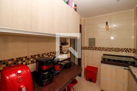 Cozinha de apartamento à venda com 3 quartos, 80m² em Santo Antônio, Belo Horizonte