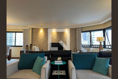 Sala de apartamento à venda com 4 quartos, 238m² em Perdizes, São Paulo