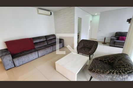 Detalhe Sala de apartamento para alugar com 2 quartos, 103m² em Ponta da Praia, Santos