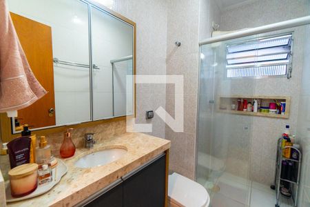 Banheiro da Suíte de casa à venda com 3 quartos, 195m² em Chácara Inglesa, São Paulo