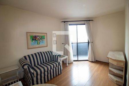 Sala de apartamento para alugar com 1 quarto, 40m² em Brooklin Paulista, São Paulo
