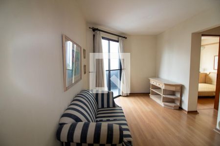 Sala de apartamento para alugar com 1 quarto, 40m² em Brooklin Paulista, São Paulo