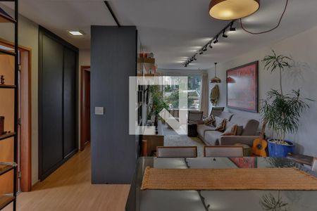 Sala de apartamento para alugar com 2 quartos, 90m² em Floresta, Belo Horizonte