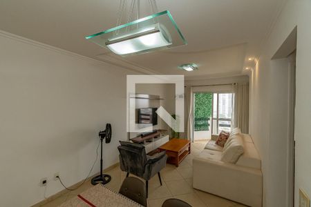 Sala de Estar/Jantar  de apartamento à venda com 2 quartos, 68m² em Taquaral, Campinas