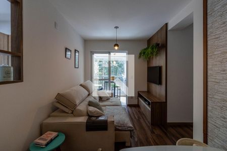 Sala  de apartamento para alugar com 2 quartos, 55m² em Vila Andrade, São Paulo